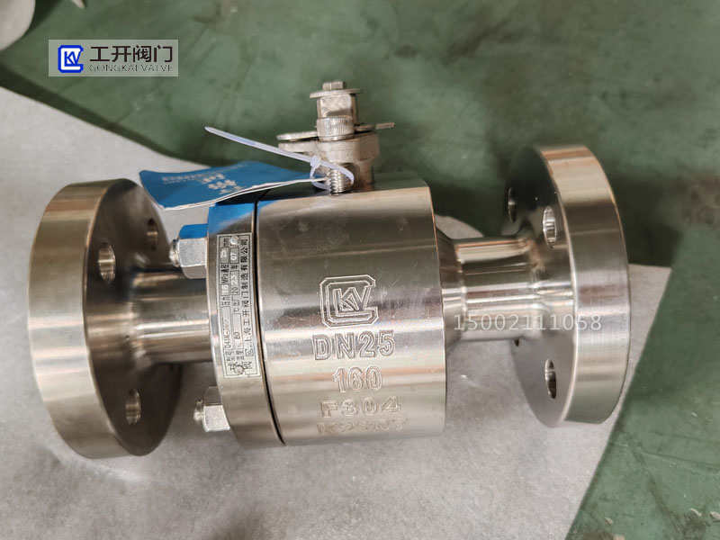 High-pressure ball valve Q41N-160P-DN25-RJ/RF