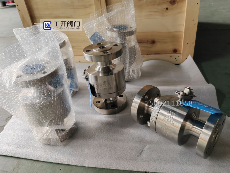 High-pressure ball valve Q41N-160P-DN25-RJ/RF